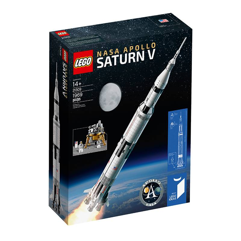 Introducing LEGO® Ideas 21309 NASA Apollo Saturn V
