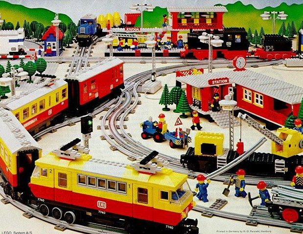 Lego Treni Storia dal 1970